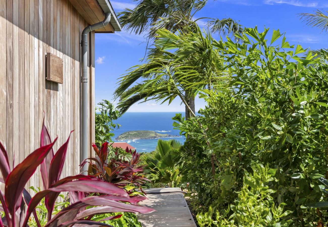 Bungalow à Saint Barthélemy - Sky - Ocean view villa with private plunge pool