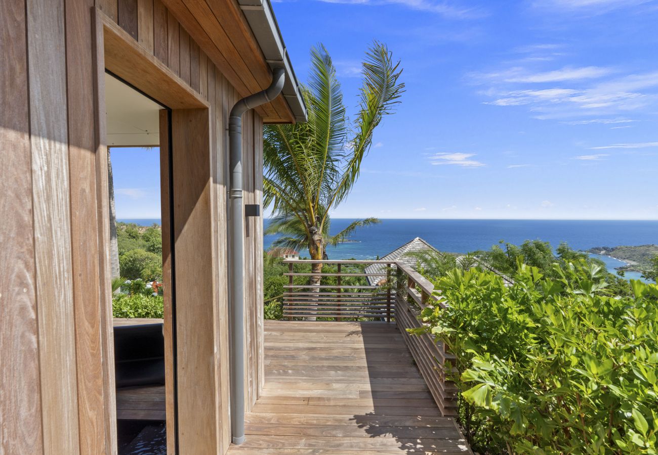 Bungalow à Saint Barthélemy - Sky - Ocean view villa with private plunge pool