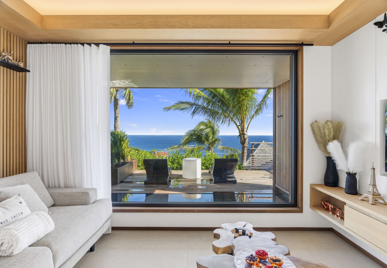 Bungalow à Saint Barthélemy - Star - Ocean view villa with private plunge pool