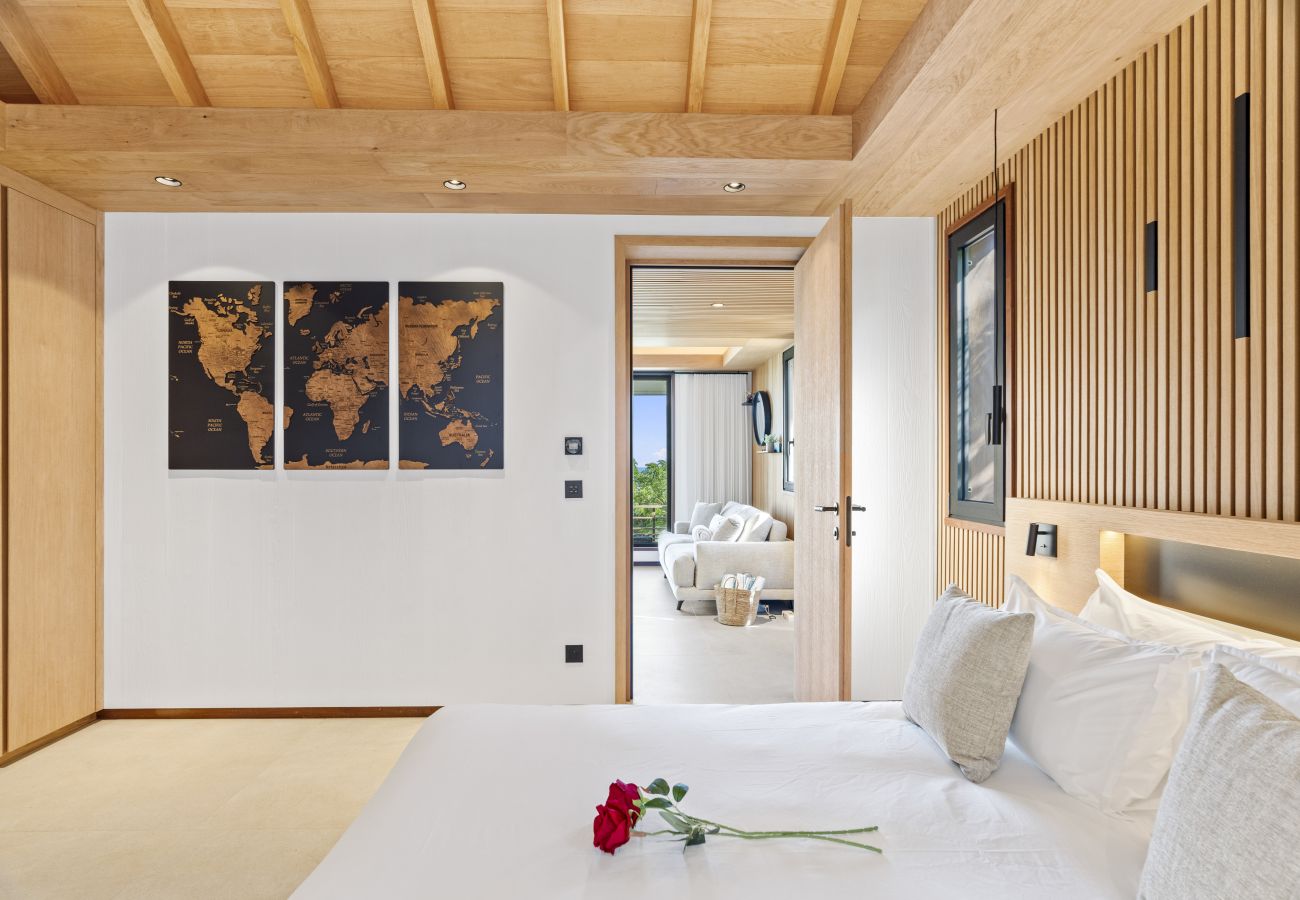 Bungalow à Saint Barthélemy - Sea - Ocean view villa with private pool