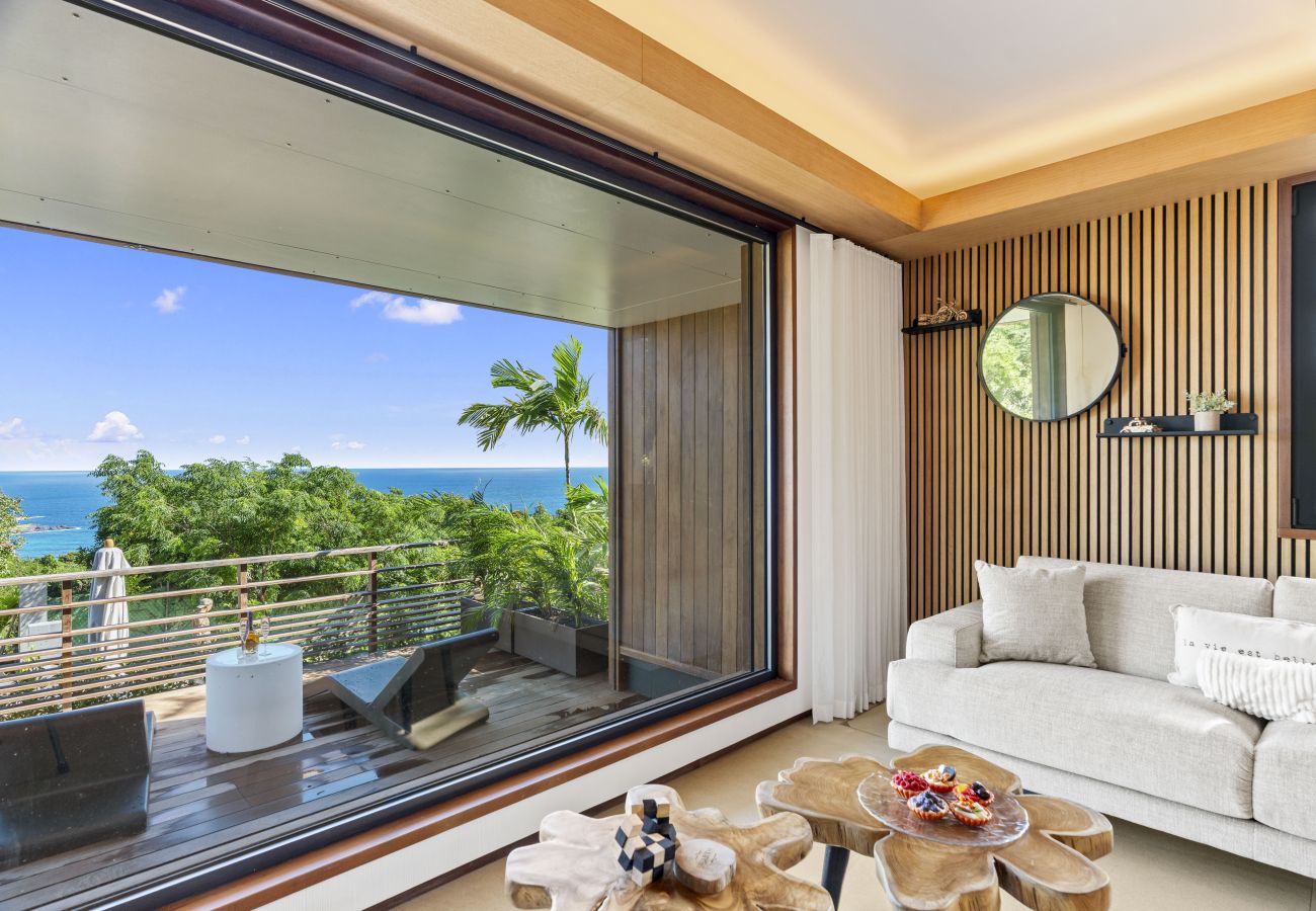 Bungalow à Saint Barthélemy - Sea - Ocean view villa with private pool