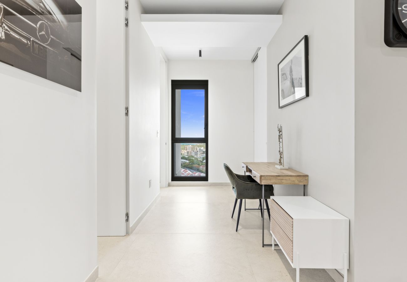 Appartement à Cupecoy - B-2000 Stunning penthouse with balcony and rooftop