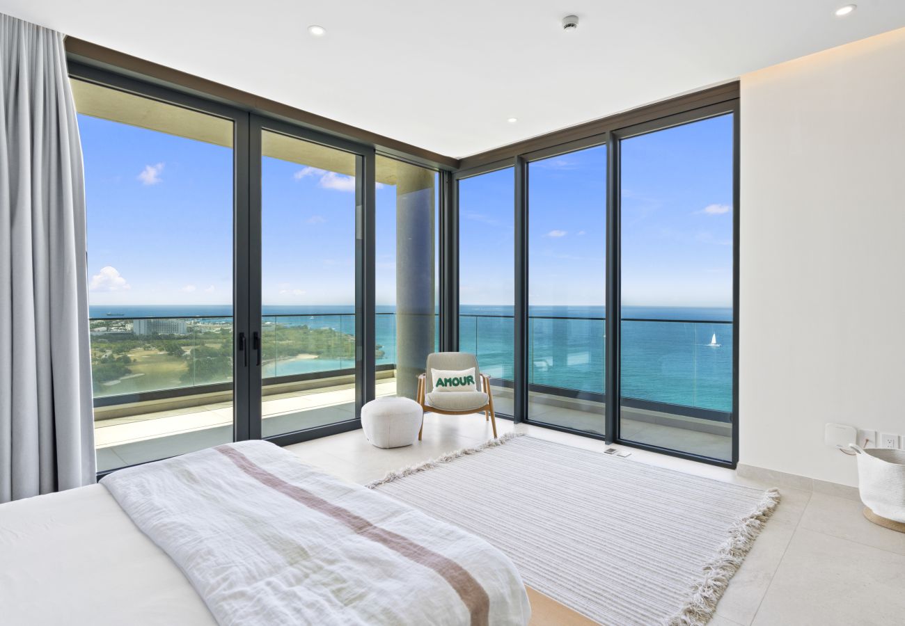 Appartement à Cupecoy - B-2000 Stunning penthouse with balcony and rooftop