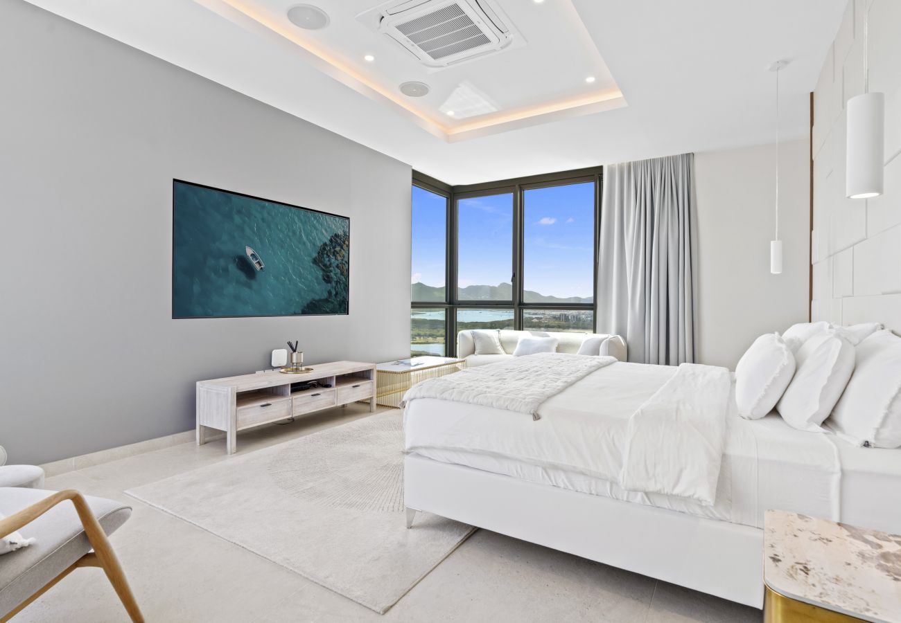 Appartement à Cupecoy - B-2000 Stunning penthouse with balcony and rooftop