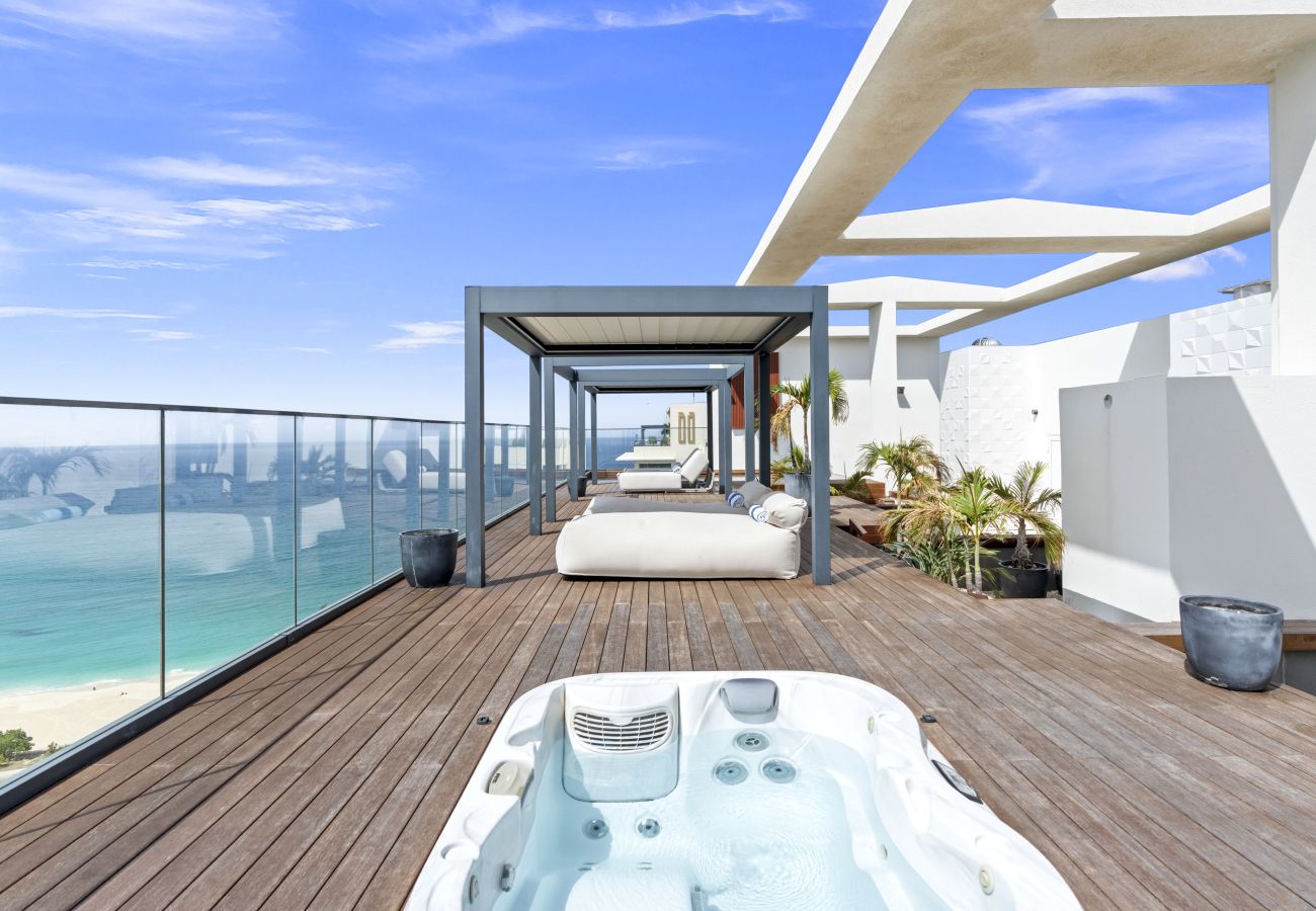 Appartement à Cupecoy - B-2000 Stunning penthouse with balcony and rooftop