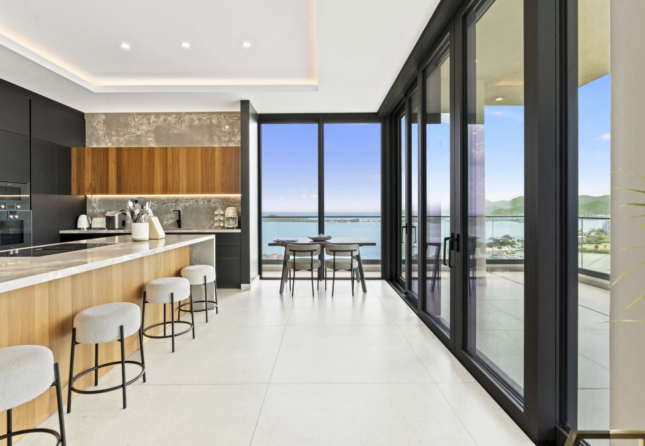 Appartement à Cupecoy - B-2000 Stunning penthouse with balcony and rooftop