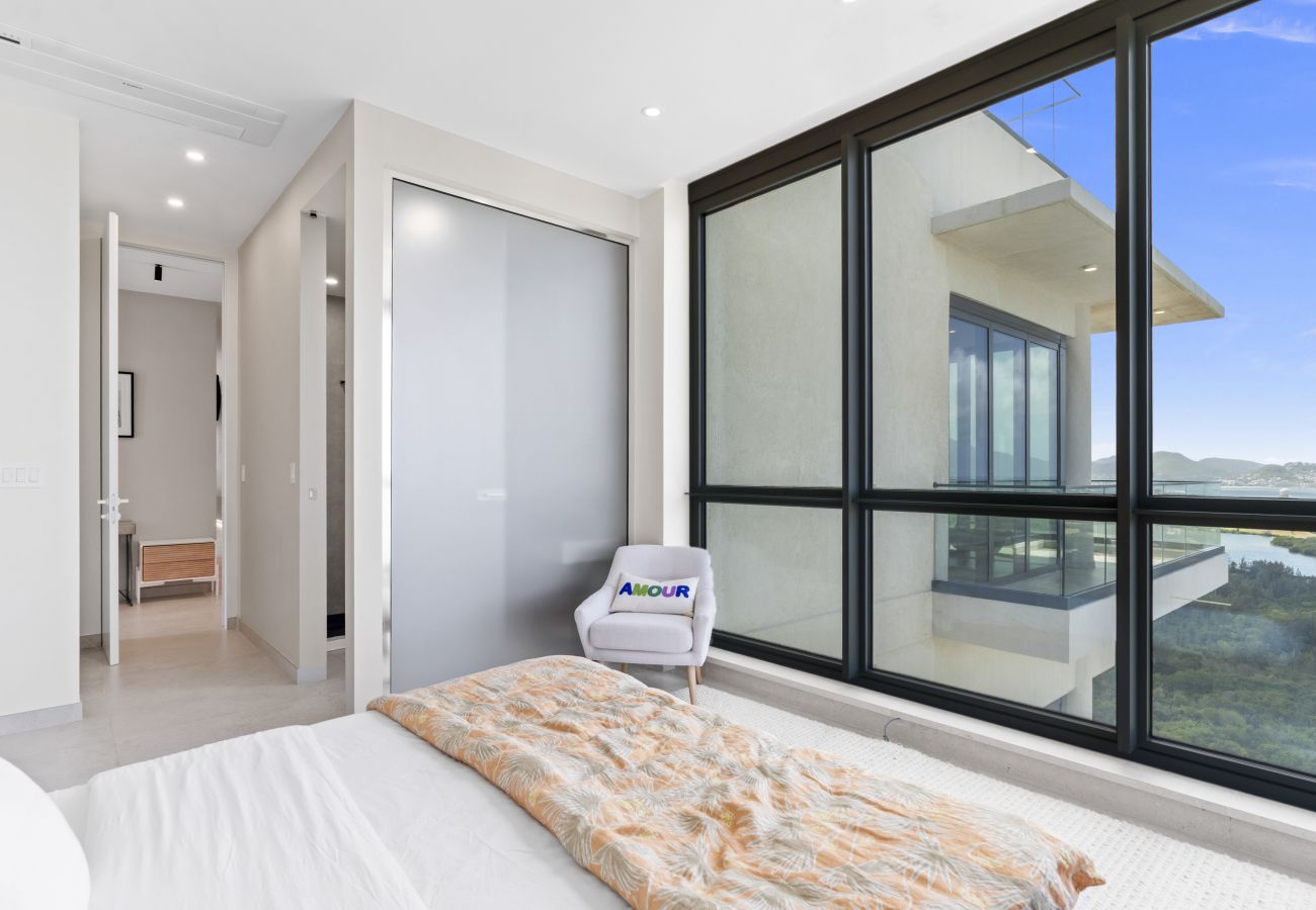 Appartement à Cupecoy - B-2000 Stunning penthouse with balcony and rooftop