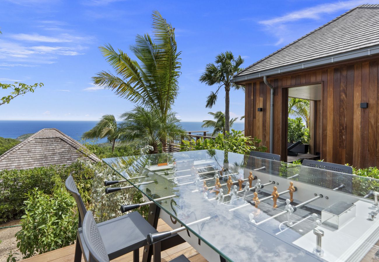Bungalow in Saint Barthélemy - Sky - Ocean view villa with private plunge pool