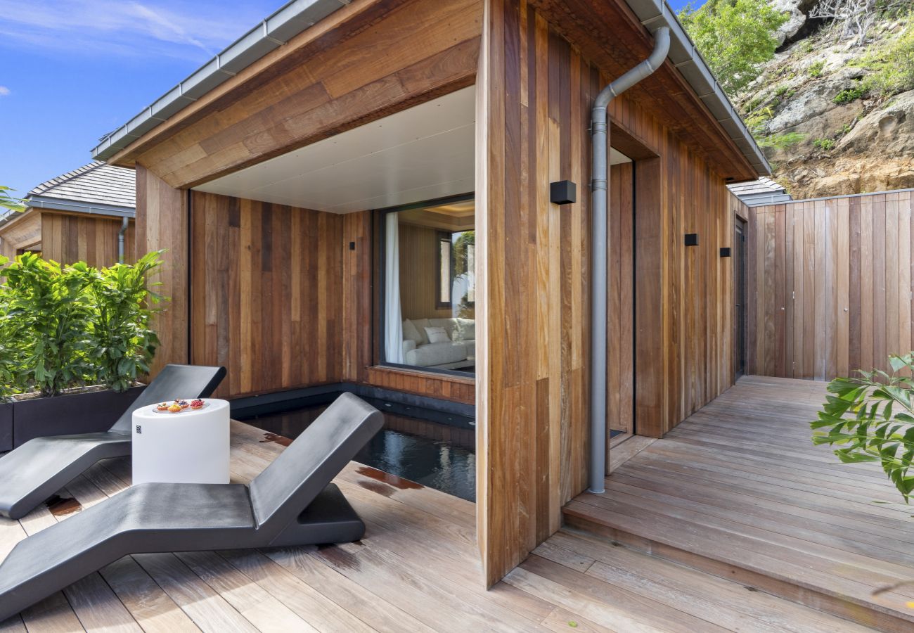 Bungalow in Saint Barthélemy - Sky - Ocean view villa with private plunge pool