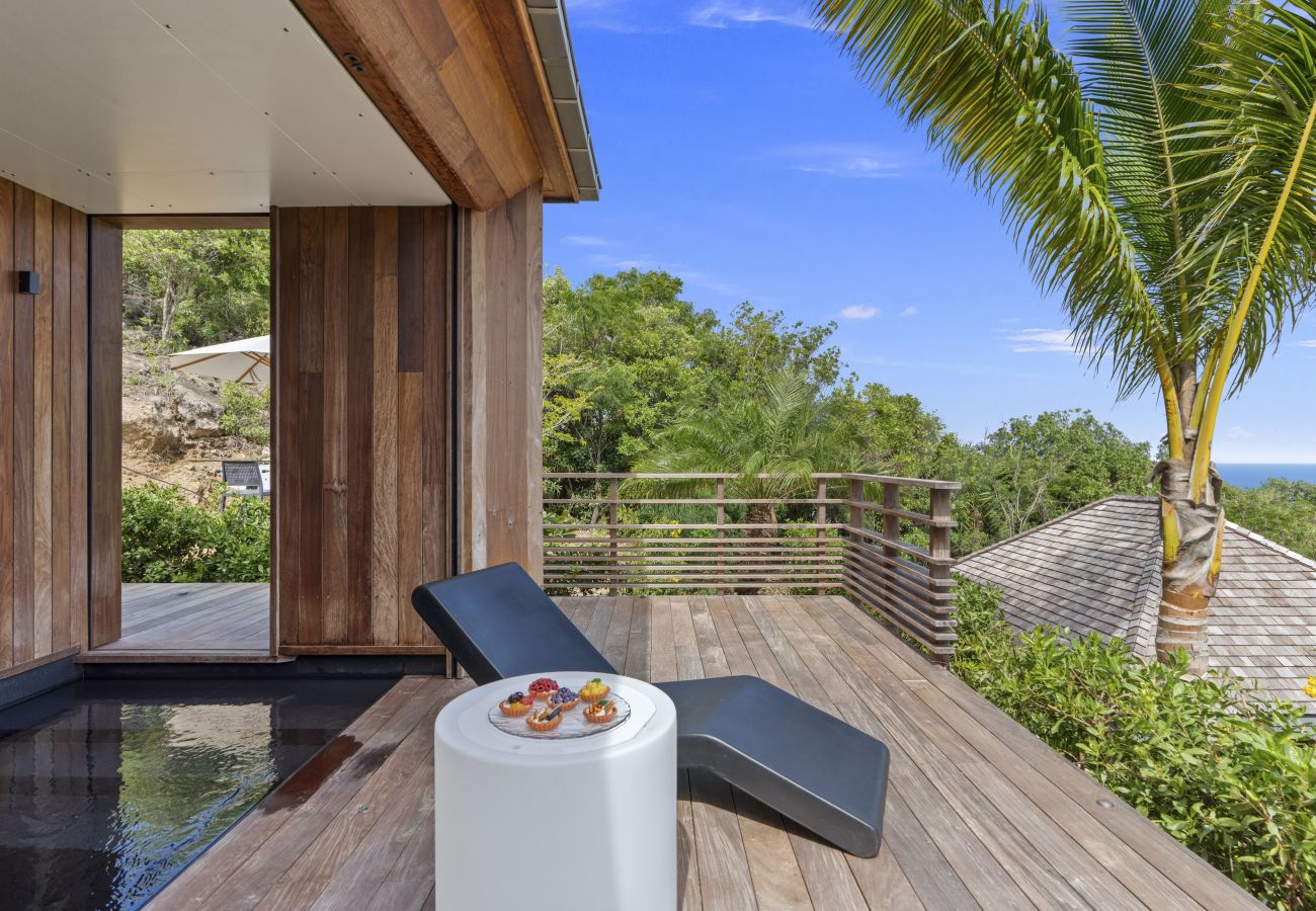Bungalow in Saint Barthélemy - Sky - Ocean view villa with private plunge pool