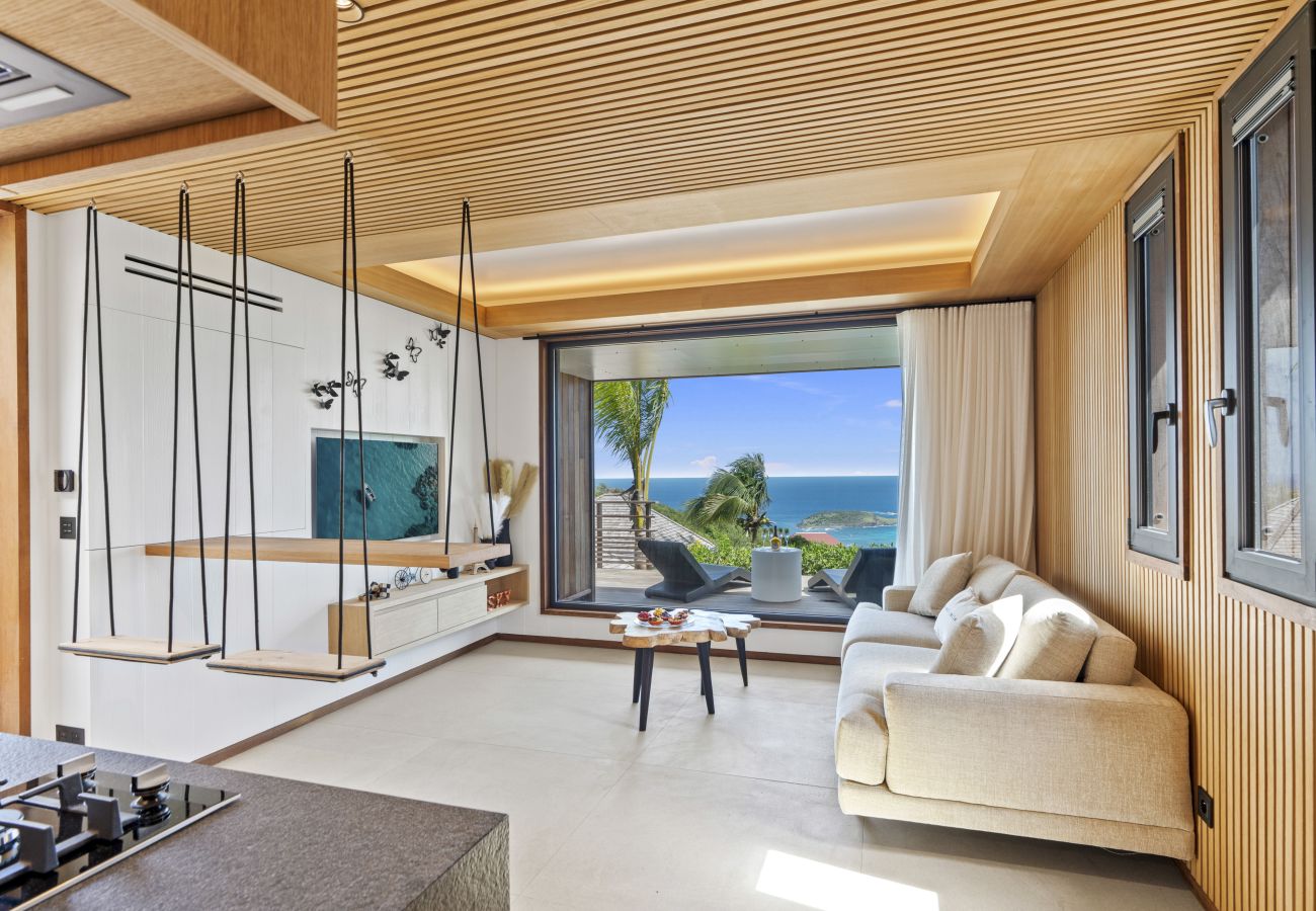 Bungalow in Saint Barthélemy - Sky - Ocean view villa with private plunge pool
