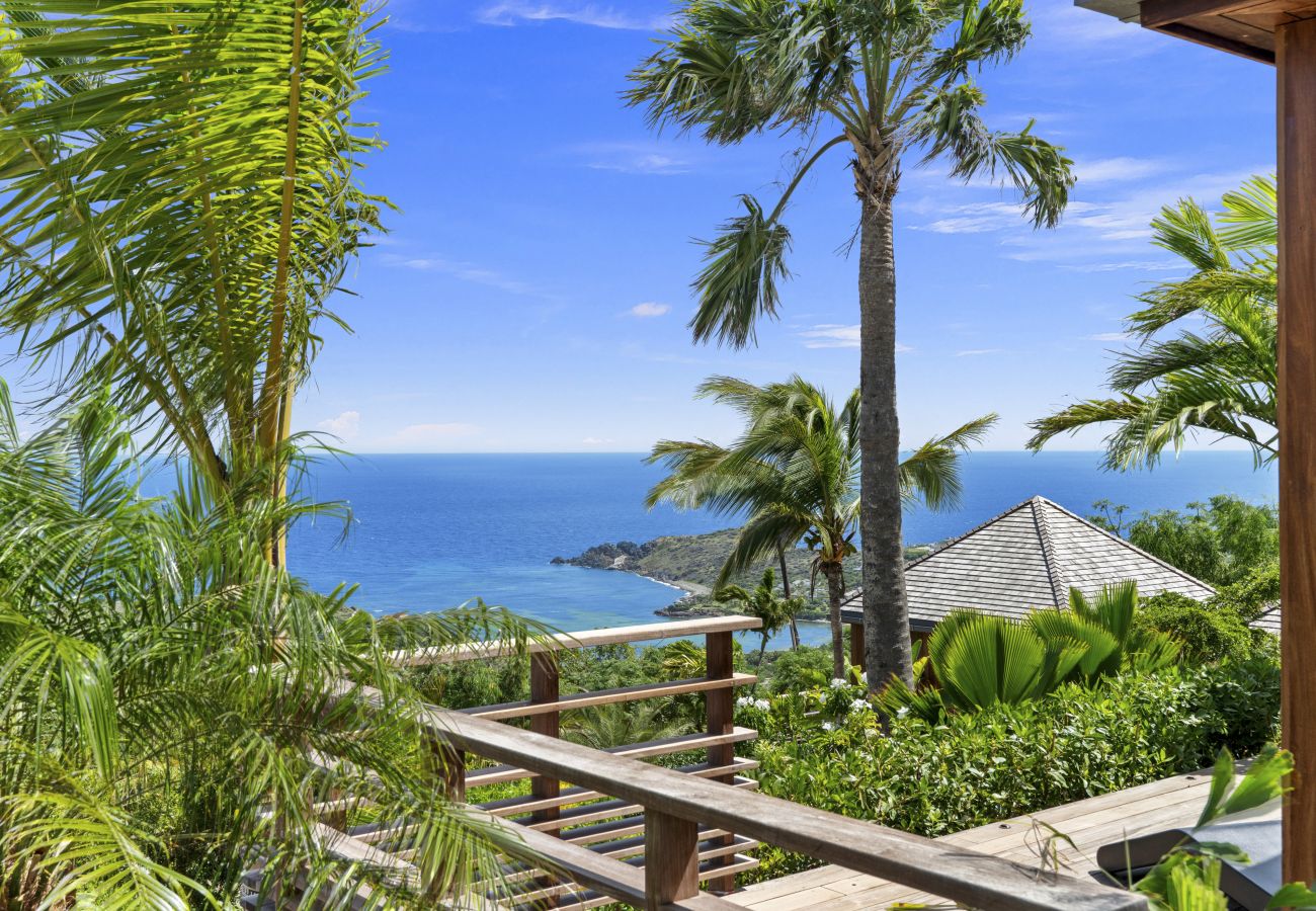 Bungalow in Saint Barthélemy - Sky - Ocean view villa with private plunge pool