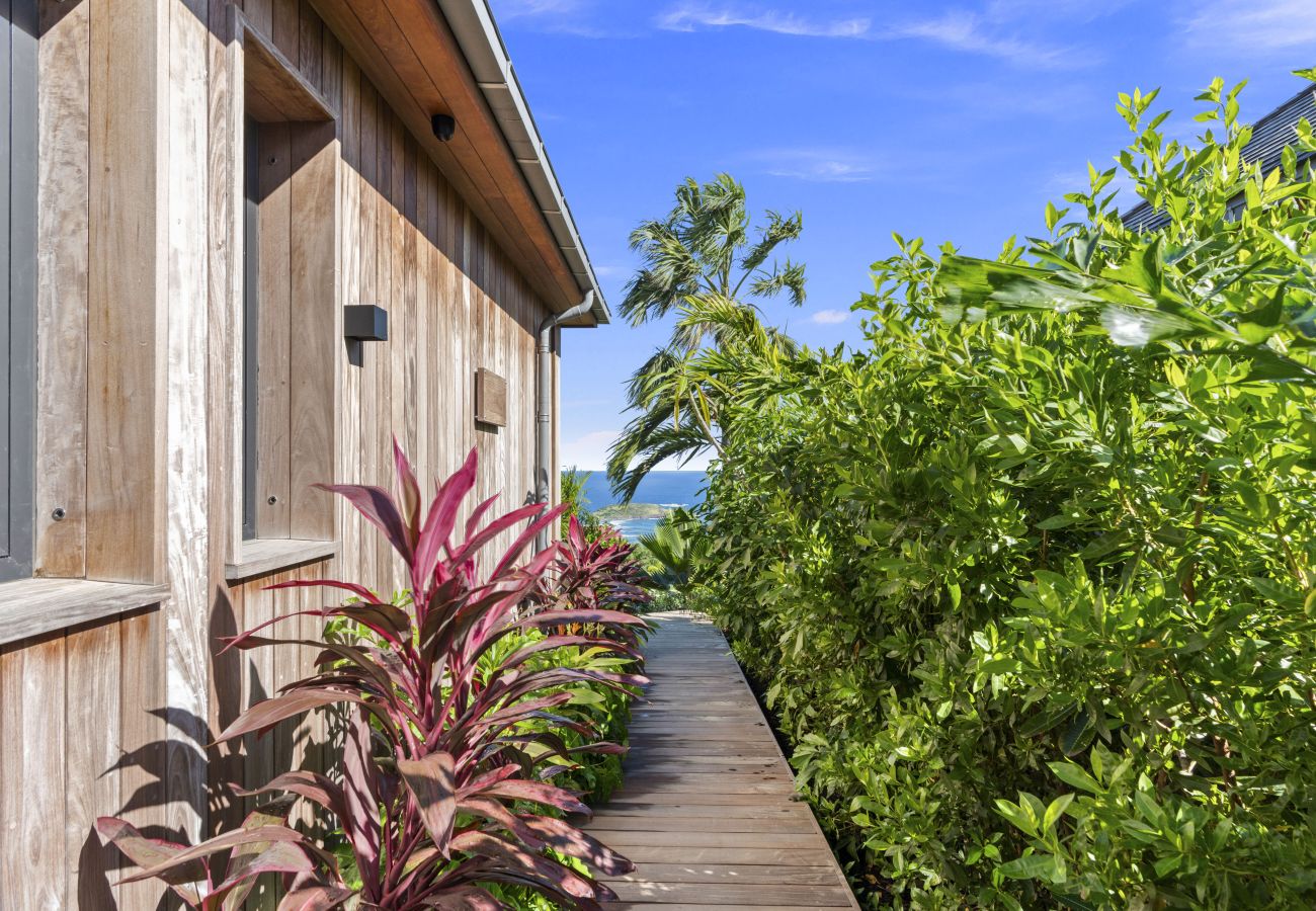 Bungalow in Saint Barthélemy - Sky - Ocean view villa with private plunge pool