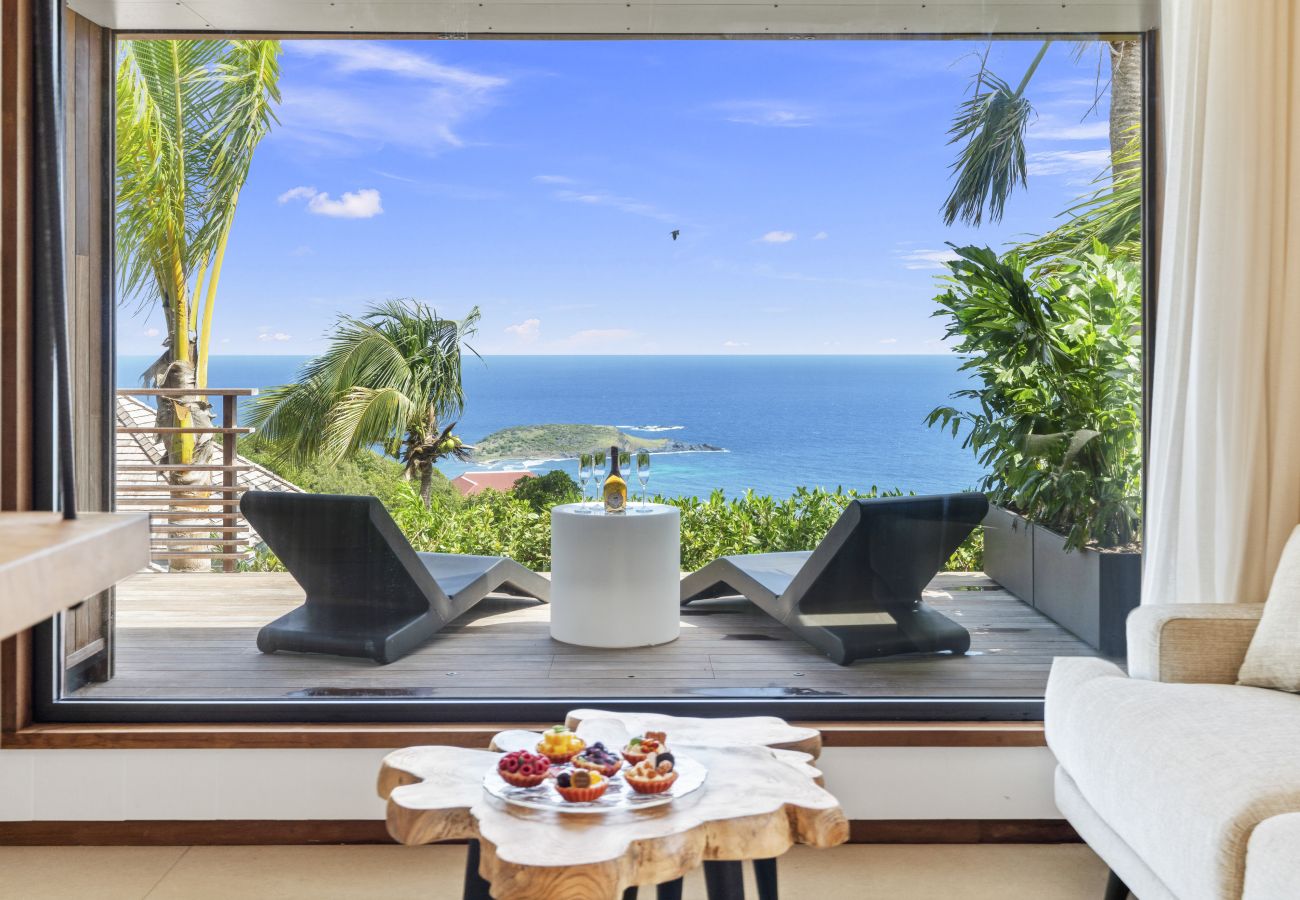 Bungalow in Saint Barthélemy - Star - Ocean view villa with private plunge pool
