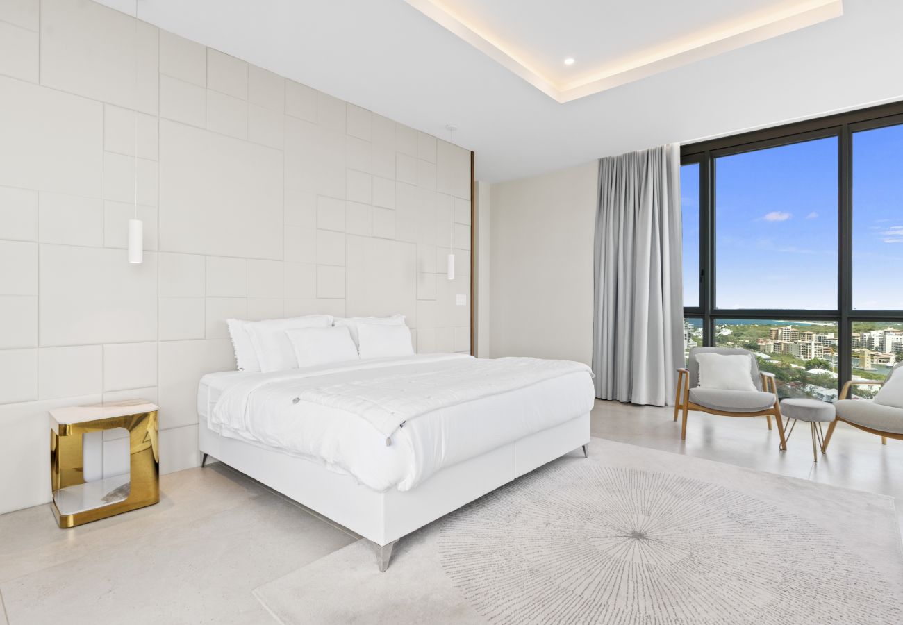 Apartment in Cupecoy - B-2000 Stunning penthouse with balcony and rooftop