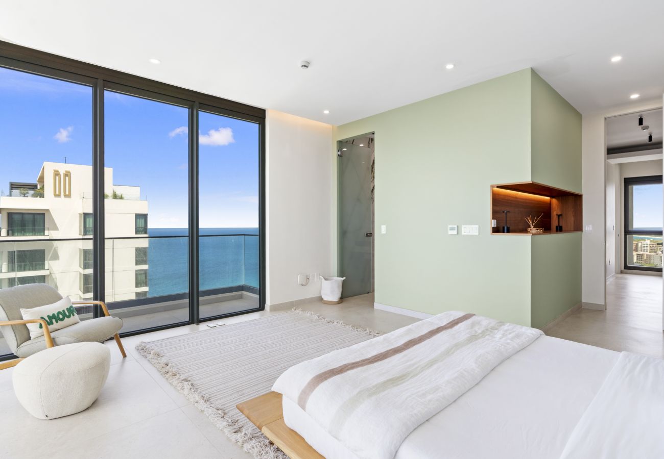 Apartment in Cupecoy - B-2000 Stunning penthouse with balcony and rooftop