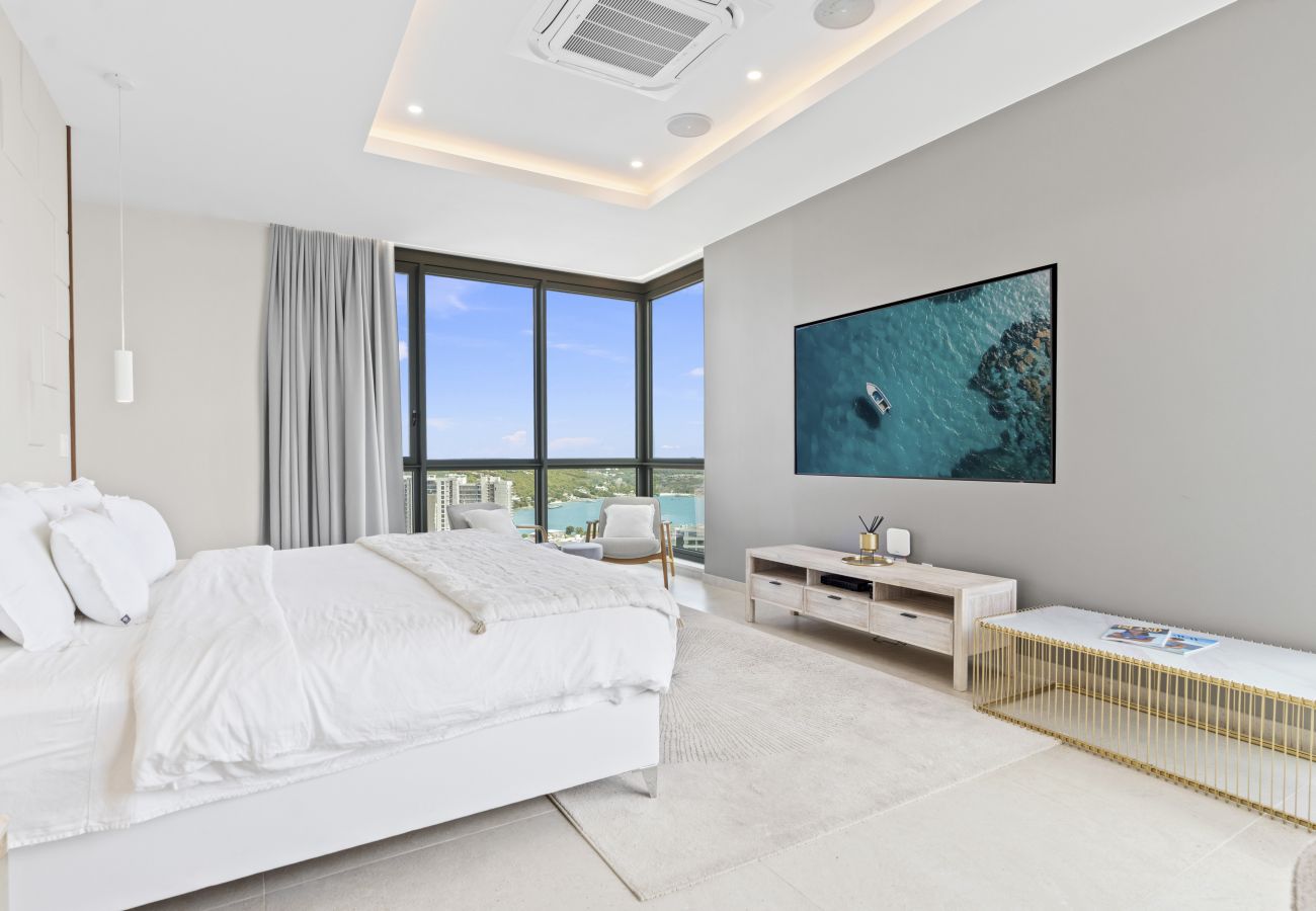 Apartment in Cupecoy - B-2000 Stunning penthouse with balcony and rooftop