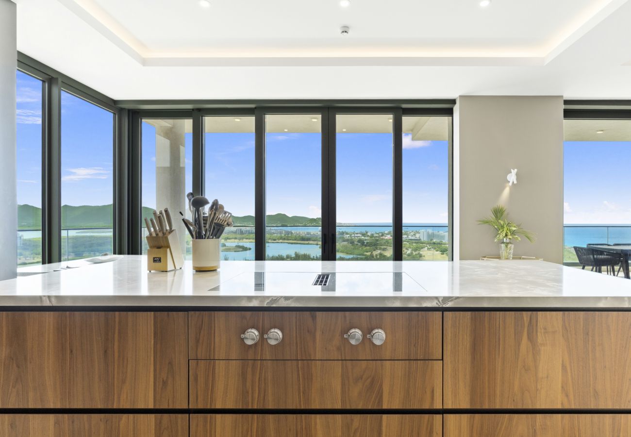 Apartment in Cupecoy - B-2000 Stunning penthouse with balcony and rooftop